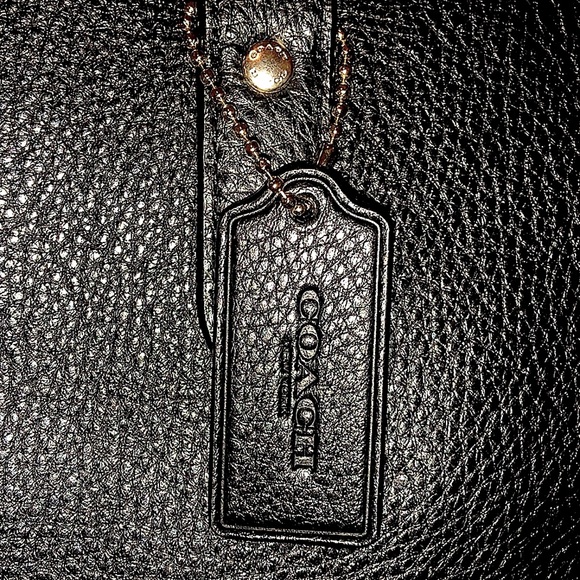 Coach Classic Large Black Leather Bag - Picture 6 of 15